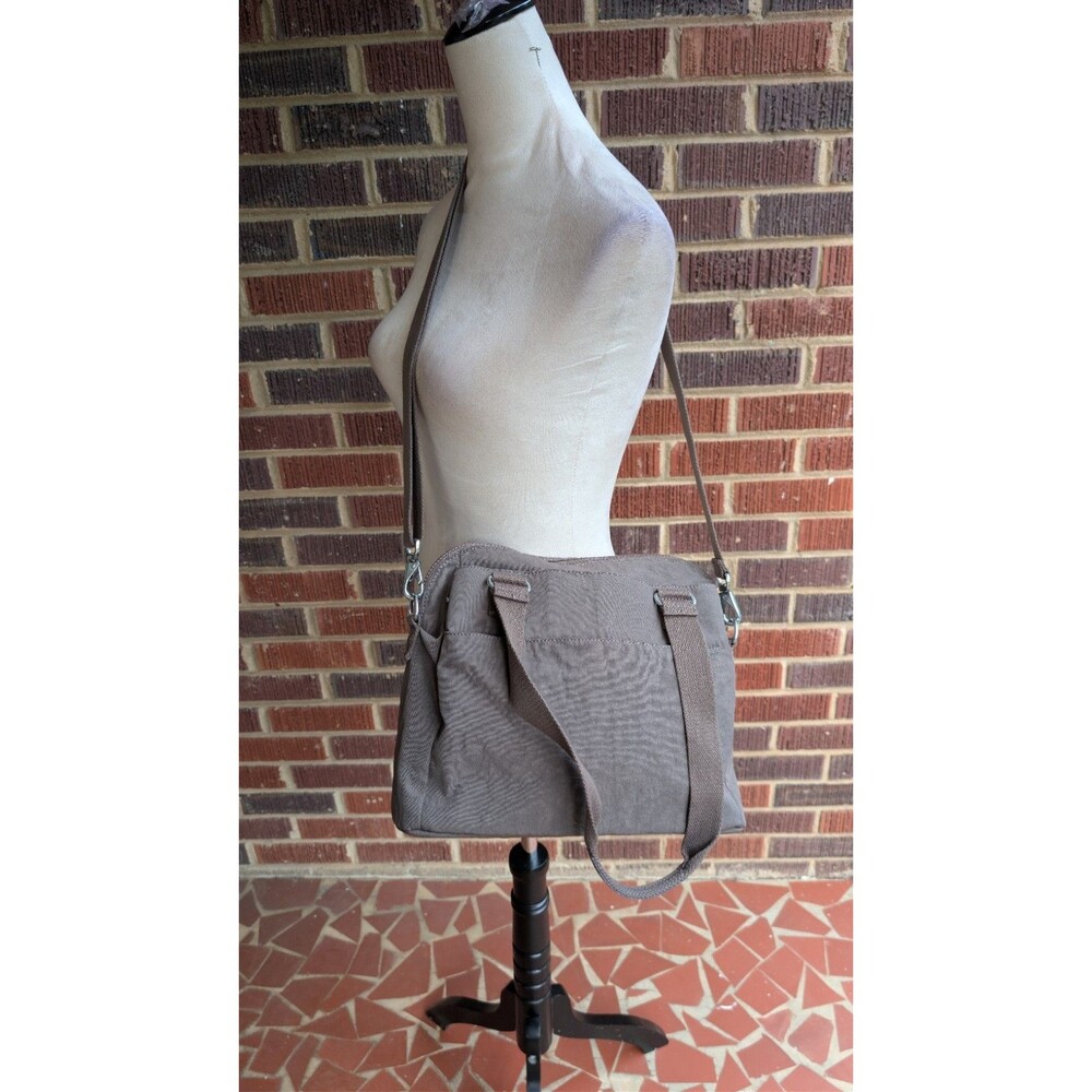 KIPLING Shoulder/Crossbody Bag w/Adjustable Strap - Taupe Beige- Med